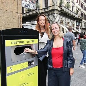 Centro storico, dieci nuovi cestini wireless e a energia solare