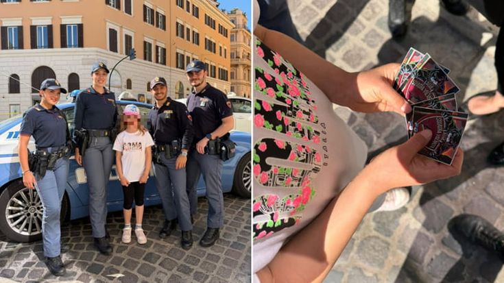 Bimba di 7 anni si perde tra la folla al Pantheon: ritrovata dalla polizia e riaffidata ai genitori