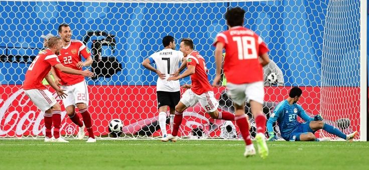Russia-Egitto 3-1, i padroni di casa vedono gli ottavi