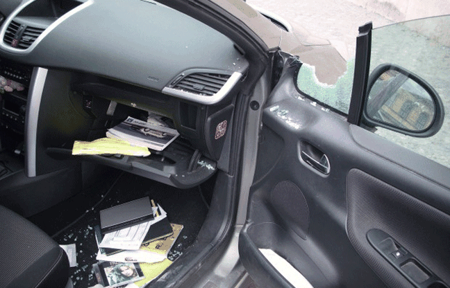 Furti in auto, tutti gli oggetti che fanno più gola