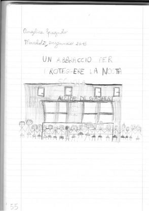 Le lettere degli scolari dopo i raid alla scuola De Gasperi