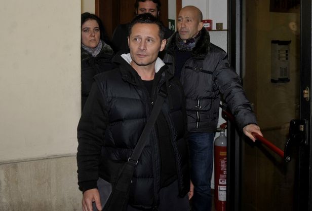 Rigamonti &egrave; tornato, foto in questura