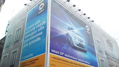 Smart show alla festa di S.Agata