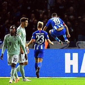 Sorpresa Hertha, batte il Bayern Monaco e lo aggancia in vetta