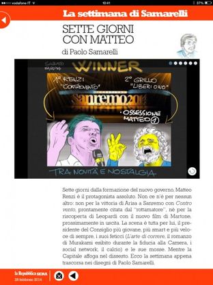 RSera, la settimana di Samarelli: i disegni