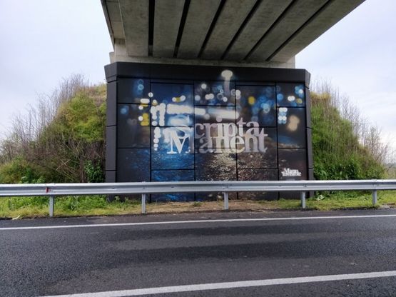 Bergamo, i cavalcavia si rifanno il look con le opere di street art