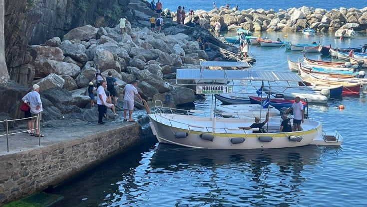 “Dolce Vita”,  alle Cinque Terre la prima barca tutta elettrica
