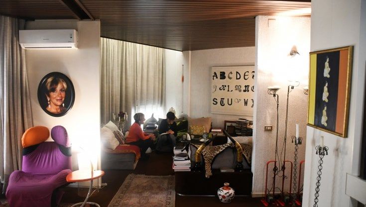 Nell'appartamento artistico di Rossella Ressa: "Qui le stanze sono a 45 gradi: ci sono entrati anche Lewitt e una principessa"