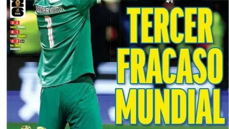 Da “Un’altra vergogna mondiale” a “Ciao Italia”, la stampa estera demolisce gli azzurri