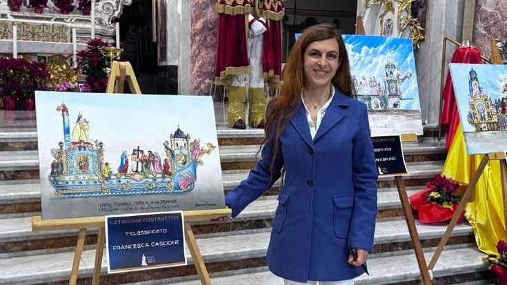 Madonna della Bruna, per la seconda volta consecutiva il carro sarà realizzato da Francesca Cascione