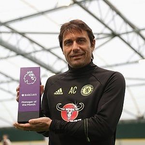 Chelsea, Conte manager del mese in Premier: "Ora sono felice di essere qui"