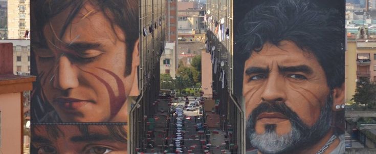 Un bimbo autistico nel maxi murale accanto a Maradona: Jorit racconta la storia di Niccolò