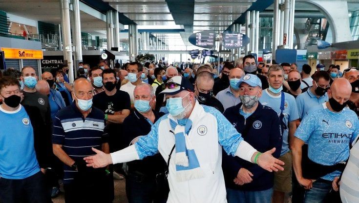 Champions League, l'invasione dei tifosi inglesi