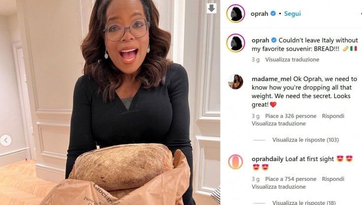 "Hai il pane dell'americana? Abbiamo la fila fuori": Oprah Winfrey rende celebre in tutto il mondo l'Antica Forneria Ciociara