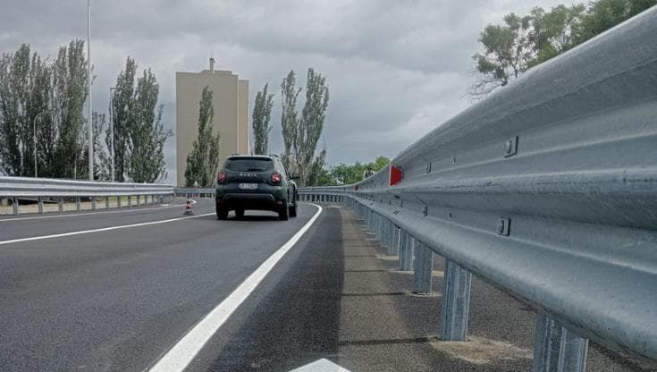 Casteldebole, riaperto il cavalcavia dopo i lavori di consolidamento