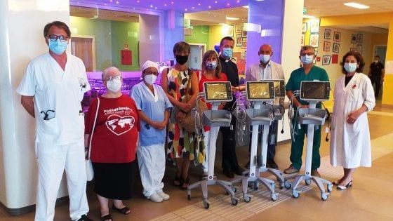 Caritas Children, l'aiuto questa volta è locale: quattro monitor multiparametrici al Maggiore di Parma