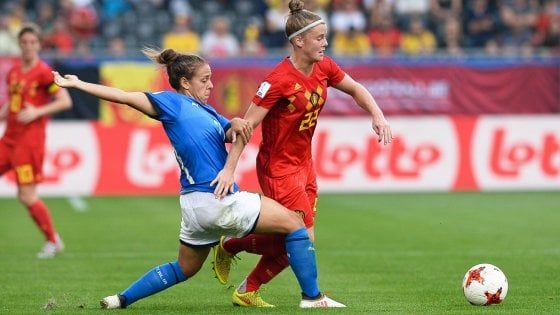 Qualificazioni Mondiali femminili, ko indolore per l'Italia: il Belgio vince 2-1