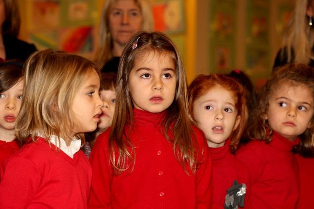 Piccoli coristi all'ospedale dei Bambini di Parma - Foto
