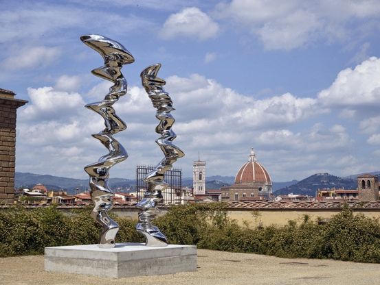 Firenze, le sculture di Tony Cragg invadono il giardino di Boboli 