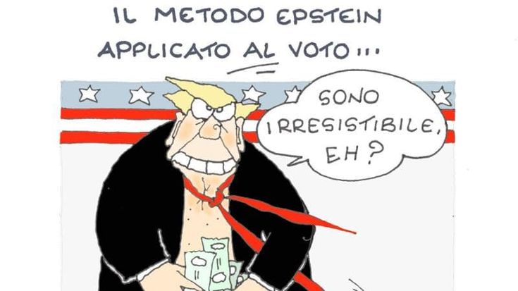 La vignetta di Ellekappa: Trump e le sue promesse elettorali