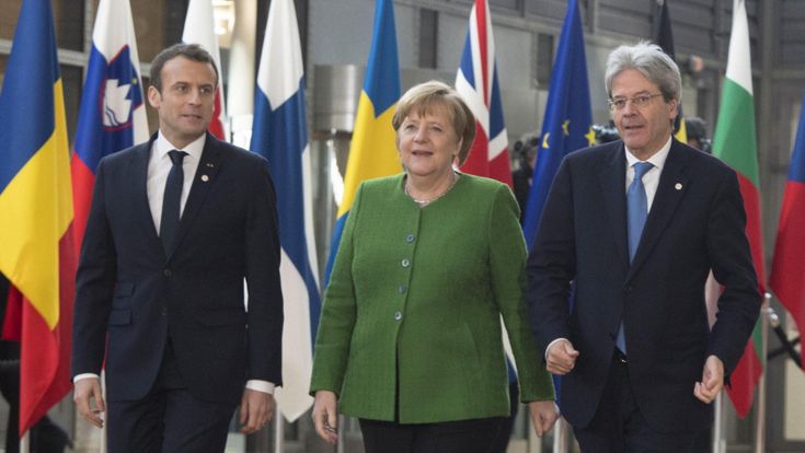 Gentiloni e il patto Ue con Merkel e Macron: “Più forti dei populisti”