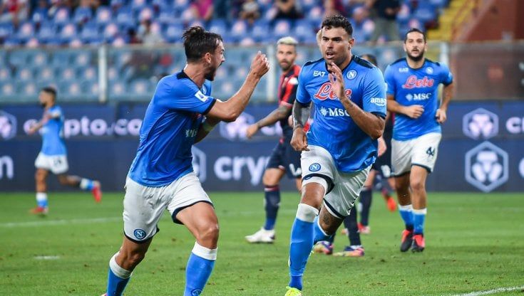 Genoa-Napoli 1-2: Petagna entra e ci mette due minuti a decidere