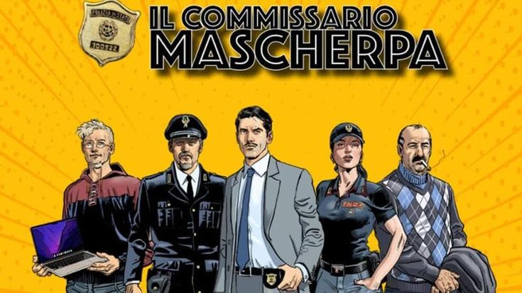 Commissioner Mascherpa in the flesh at Lucca Comics: the police’s challenge to crime fiction fans