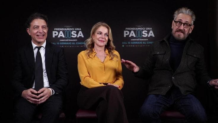 Al cinema "Prendiamoci una pausa", Giallini e Gerini tra amori in crisi e seconde possibilità