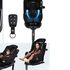 Bambini in auto, rivoluzione sicurezza: arriva il seggiolino con telecomando che ruota di 360°