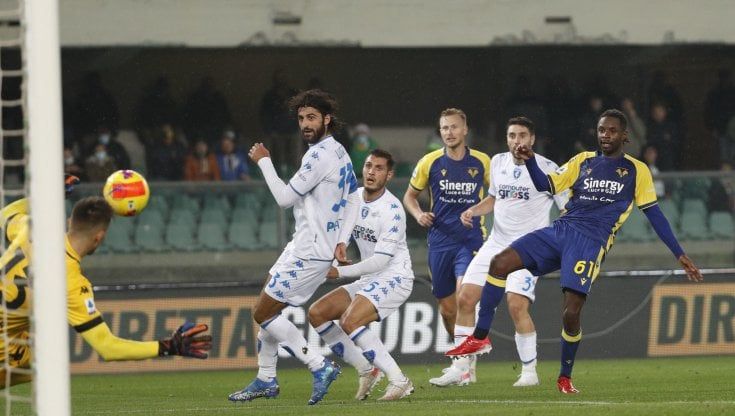 Verona-Empoli 2-1, guizzo di Tameze al 91': gialloblù noni