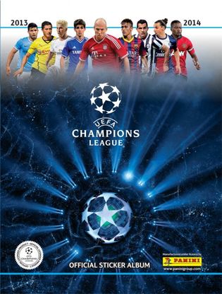 Le stelle della Champions sull'album Panini