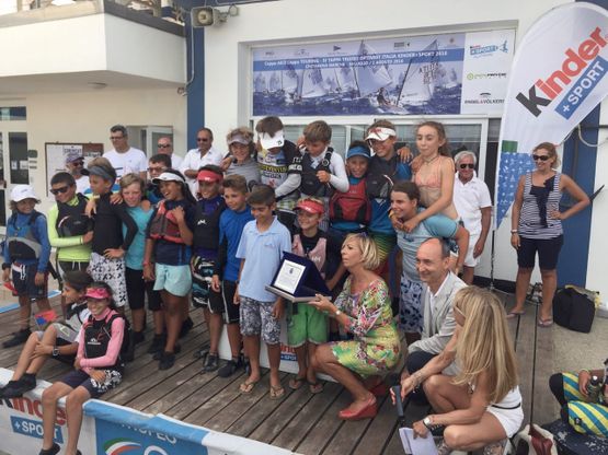Civitanova, festa in stile Optimist
