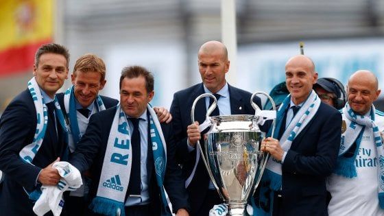 Zidane, annuncio a sorpresa: ''Lascio il Real Madrid''
