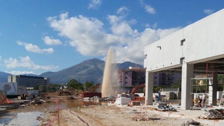 Palermo, guasto riparato. L'erogazione dell'acqua verso la normalità
