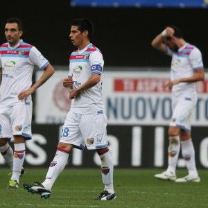 Catania, al ritorno da Verona scatta la contestazione