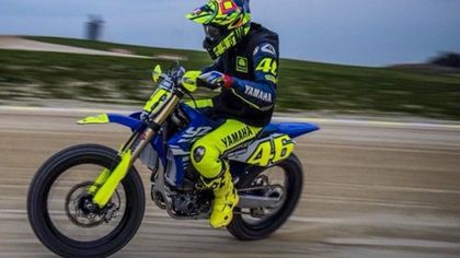 Al Ranch con Valentino Rossi, idea della Dainese
