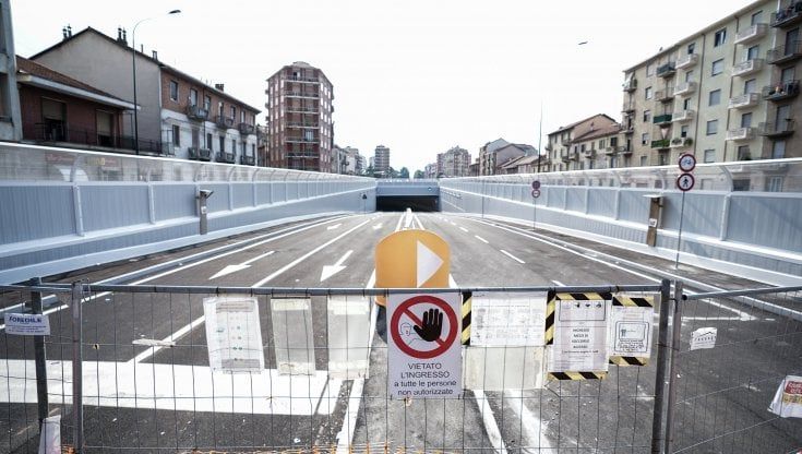 Torino, apre il nuovo sottopasso di corso Grosseto