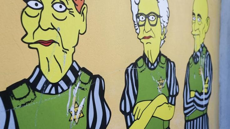 Vandalizzato murales dedicato a Liliana Segre, Sami Modiano ed Edith Bruck. “Gesto antisemita”