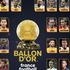 Pallone d'oro, ecco i 30 candidati: nessun italiano