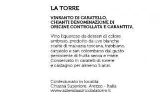 Dolce dormire con il vin santo