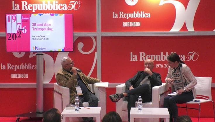 "30 anni dopo Trainspotting", l'incontro con Irvine Welsh al Salone del libro