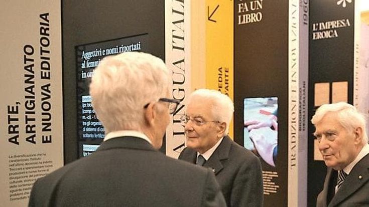 Il presidente Mattarella alla Treccani, cento anni contro le fake news