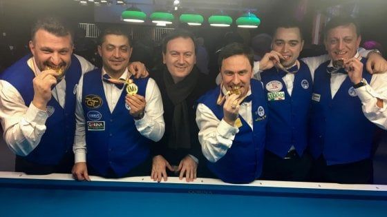 Biliardo, Italia delle meraviglie: batte l'Uruguay e vince il mondiale a squadre