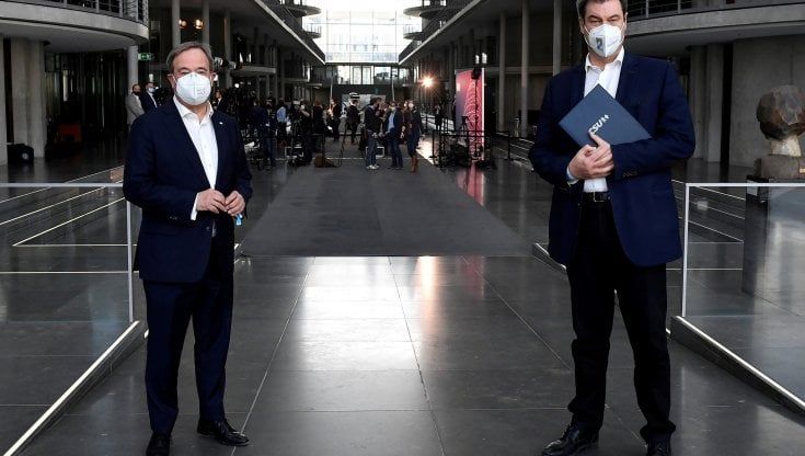 Soeder l’incontenibile e Laschet il moderato: in Germania corsa a due per il dopo Merkel
