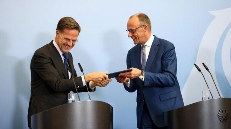 L’asse Merz-Rutte per Kiev: “Il nostro sostegno resta forte”