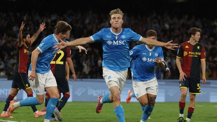 Napoli, vittoria in rimonta: decide ancora Hojlund