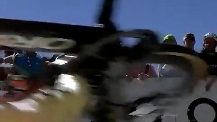 Vittoria con caduta per Liam Slock al Gp Gippingen: la scivolata sulla linea del traguardo