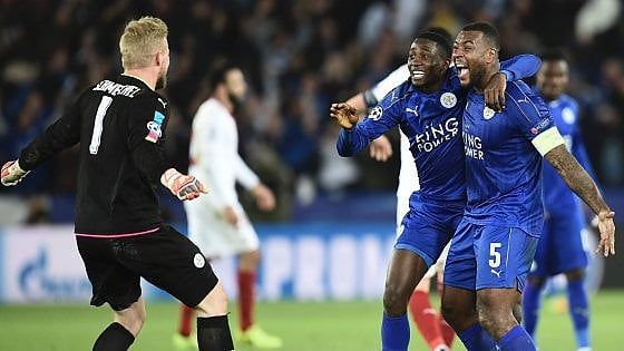 Champions, continua la favola Leicester: Siviglia ko e quarti di finale