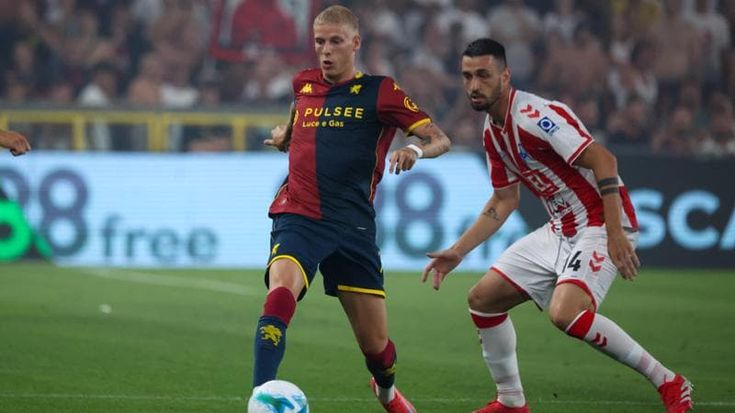 Genoa, ansia Gronbaek, a rischio la sfida di Como per una botta al naso