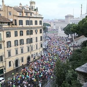 Maratona di Roma,una gara per tutti